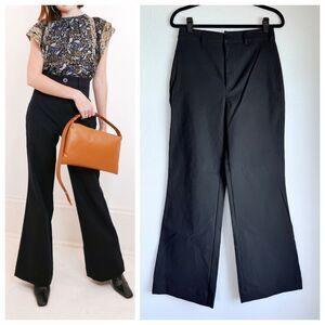 NWT Sea New York Marianne Flare Leg High Rise Suiting Pants in Black Size 4